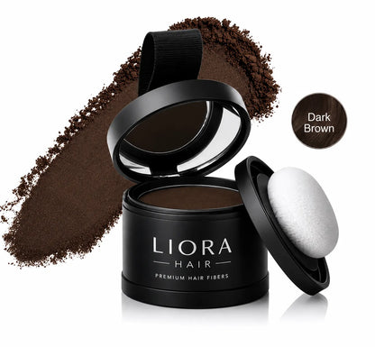 Líora Hair shade swatch — Dark Brown