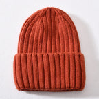 Líora Satin Silk Beanie — rust